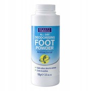 Beauty Formulas, puder antybakteryjny do stóp, 100 g