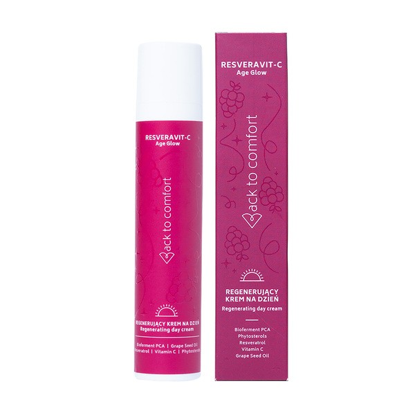 Back to Comfort Back to Comfort Resveravit-C Age Glow, regenerierende Creme für den Tag, 50 ml — Inhaltsstoffe und Bewertung