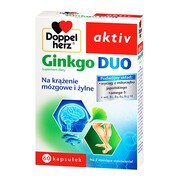 Doppelherz aktiv Ginkgo Duo, kapsułki, 60 szt.