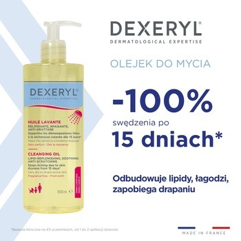 Dexeryl Cleansing, olejek do mycia, 500 ml