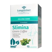Slimina Green Coffee, zielona kawa, saszetki, 2,3 g x 15 szt.