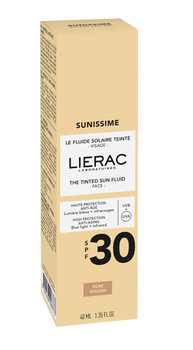 Lierac Sunissime, koloryzująca emulsja ochronna do twarzy, SPF 30, 40 ml