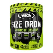 Real pharm size grow, smak truskawska, arbuz, prosze, 675 g