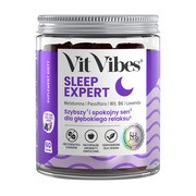 Vit Vibes Sleep Expert, żelki, smak jagody z nutą lawendy, 60 szt. https://azcdn.doz.pl/image/d/product/2e7d0bdf-scale-180x180.png