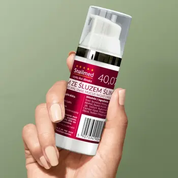 Snailmed, regenerujący krem na noc do twarzy z naturalnym śluzem ślimaka, 30 ml