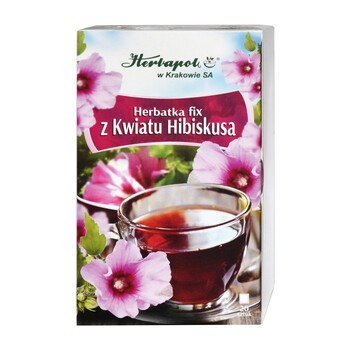 Herbata kwiat hibiscusa, fix, 2 g, 20 szt.