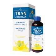 Domowa Apteczka Tran z dorsza, smak cytrynowo-limonkowy, 250 ml