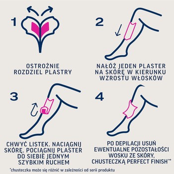 Veet Easy-Gel, plastry do depilacji z woskiem dla skóry wrażliwej, 12 szt.