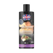 Ronney Macadamia Oli, szampon wzmacniający, włosy suche i osłabione, 300 ml