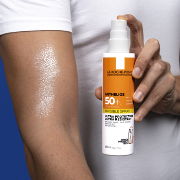 La Roche-Posay Anthelios Invisible, niewidoczny spray SPF 50+, 200 ml