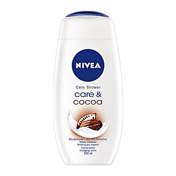Nivea Care & Cocoa, pielęgnujący żel pod prysznic, 250 ml