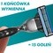 Zestaw Gillette, maszynka do golenia Mach3 + Series, oczyszczający żel do golenia, 75 ml