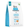 Brit Care Dog Grain-free Junior Large Breed, bezzbożowa karma dla młodych psów dużych ras, łosoś i ziemniaki, 3 kg