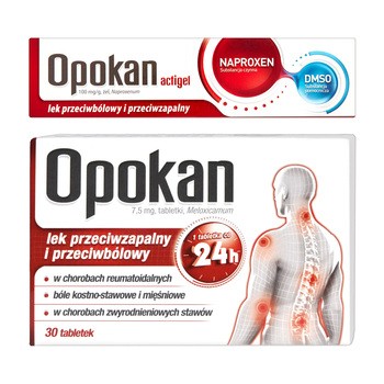 Zestaw Opokan, żel + tabletki