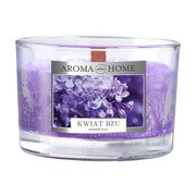 Aroma Home, Kwiat Bzu unique fragrance, naturalna świeca zapachowa, 115 g