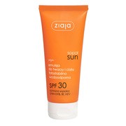 Ziaja Sopot Sun, wodoodporna emulsja do twarzy i ciała SPF 30, 100 ml