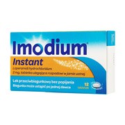 alt Imodium Instant, 2 mg, tabletki ulegające rozpadowi w jamie ustnej, 12 szt.