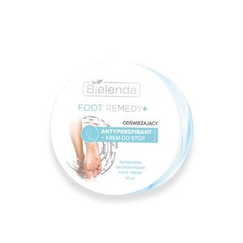 Bielenda Foot Remedy, odświeżający antyperspirant-krem do stóp, 50 ml