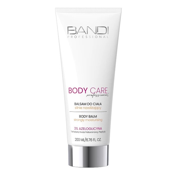 Bandi Professional Bandi Body Care Professional, balsam silnie nawilżający do ciała, 200 ml — Składniki i ocena