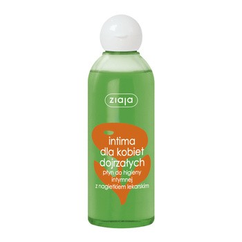 Ziaja Intima dla kobiet dojrzałych, płyn do higieny intymnej z nagietkiem lekarskim, 200 ml