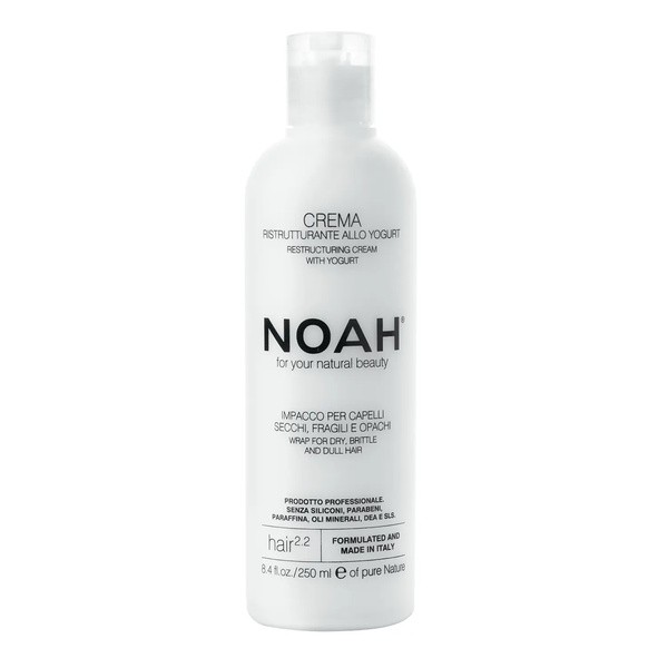 NOAH NOAH Restructuring Cream, krem odbudowujący do włosów, 250 ml — Składniki i ocena