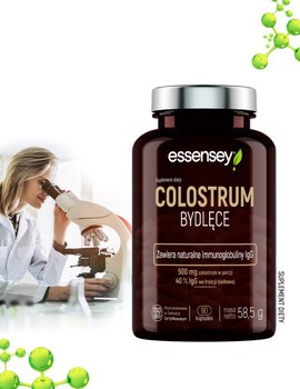 Essensey Colostrum Bydlęce, kapsułki, 90 szt.