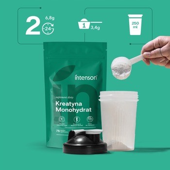 Intenson Kreatyna Monohydrat, proszek, 255 g