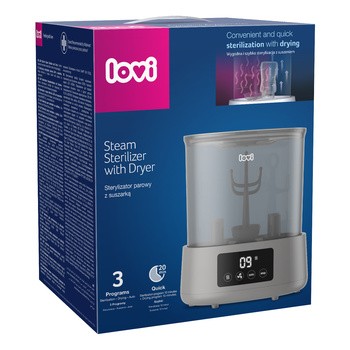 Canpol Lovi, elektryczny sterylizator parowy z suszarką, 1 szt.