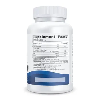 Nordic Naturals Vitamin D3 Gummies 1000 IU, żelki, smak jeżynowy, 120 szt.