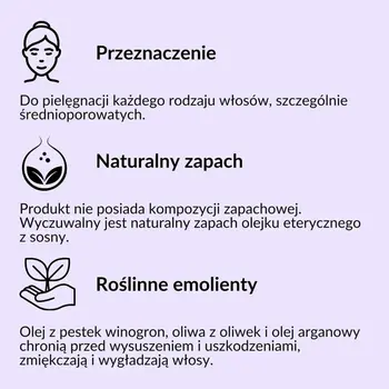 Sylveco, wygładzająca odżywka do włosów, 300 ml