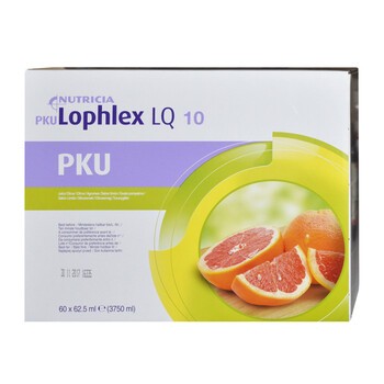 PKU Lophlex LQ (Citrus), płyn, 3750 ml (60 x 62,5 ml)