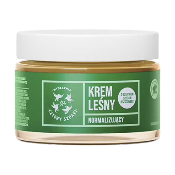 Cztery Szpaki Mydlarnia 4 Szpaki, normalisierend Creme Wald, 50 ml
