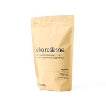 SuperPauza Białko roślinne Super regeneracja, proszek, smak waniliowy, 750 g