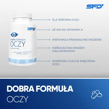 SFD Dobra Formuła Oczy, tabletki, 180 szt.