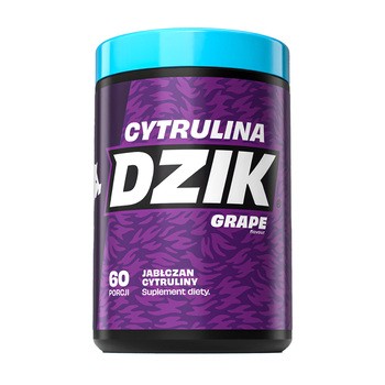 Dzik Cytrulina Grape, proszek, smak winogronowy, 540 g