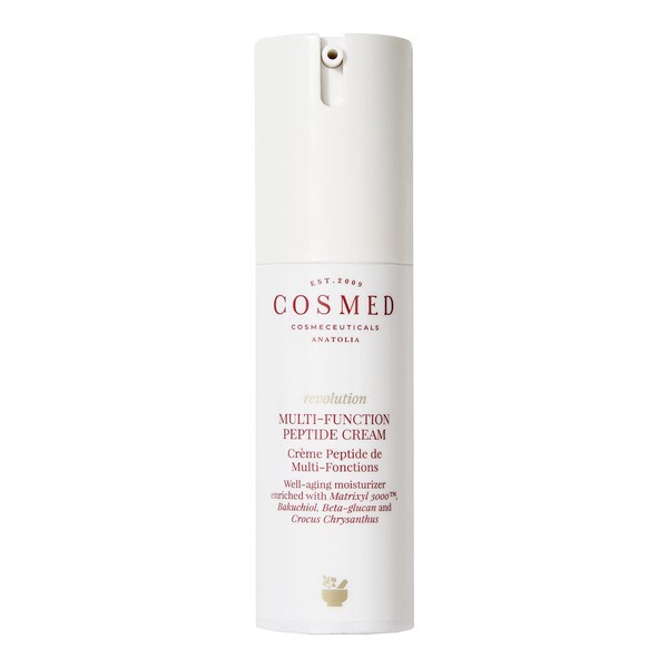 Cosmed Cosmed Revolution, przeciwzmarszczkowy krem nawilżająco-ochronny z peptydami, 30 ml — Składniki i ocena