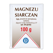 Magnezu siarczan (Magnesium sulfas), proszek do sporządzania roztworu, 100 g (Hasco)