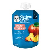 Gerber Natural, Deserek jabłko, brzoskwinia, tubka, 6 m+, 80 g https://azcdn.doz.pl/image/d/product/e4a65c5b-scale-180x180.png