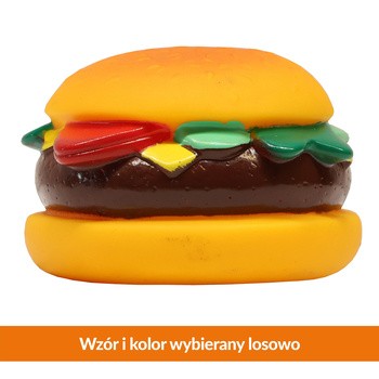 Beeztees Kanapki mix, winylowa zabawka dla psa mix, 1 szt.