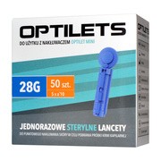 alt OptiLets, jednorazowe, sterylne lancety,  50 szt.