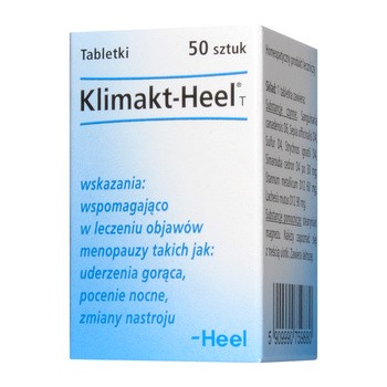 Heel-Klimakt T, tabletki, 50 szt.