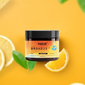 Topical Broad 25, żelki konopne bez cukru, smak cytrynowy, 30 szt.