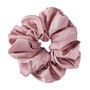 Sister Young Lilu, satynowa gumka do włosów scrunchie, pink, 1 szt.