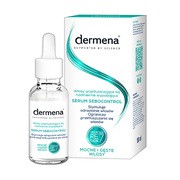 Dermena Sebocontrol, serum do włosów przetłuszczających się, osłabionych i wypadających, 50 ml        