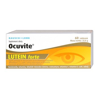 Ocuvite Lutein Forte, tabletki, 60 szt.