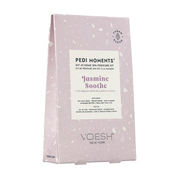 Voesh, zestaw do 4-etapowego pedicure, jasmine soothe, 1 szt.