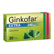 Ginkofar Extra, 240 mg, tabletki powlekane, 30 szt.