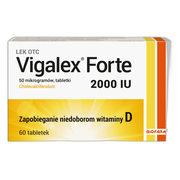 Vigalex Forte, 2000 IU, tabletki, 60 szt.