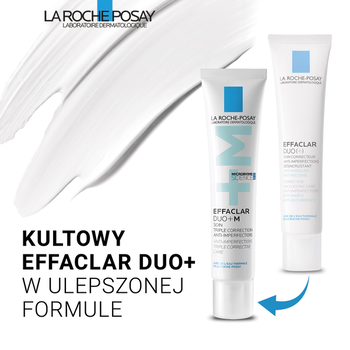 Zestaw La Roche-Posay Effaclar, Foaming Gel, żel oczyszczający dla skóry skłonnej do trądziku, 400 ml + Duo+ M, krem o potrójnym działaniu przeciw niedoskonałościom, 40 ml