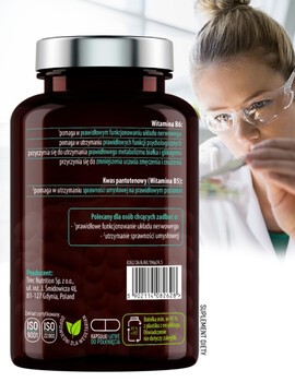 Essensey Kreatyna Monohydrat + B5, B6, kapsułki, 90 szt.